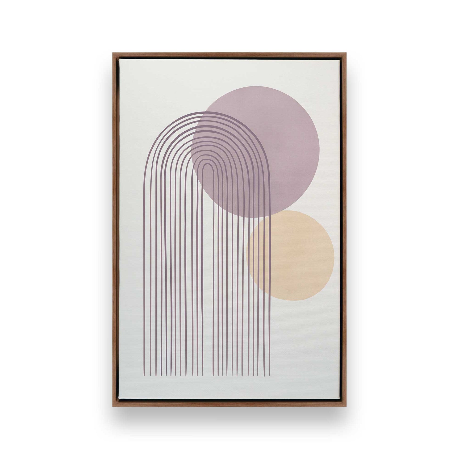 [Color:Walnut], Picture of art in a Walnut frame