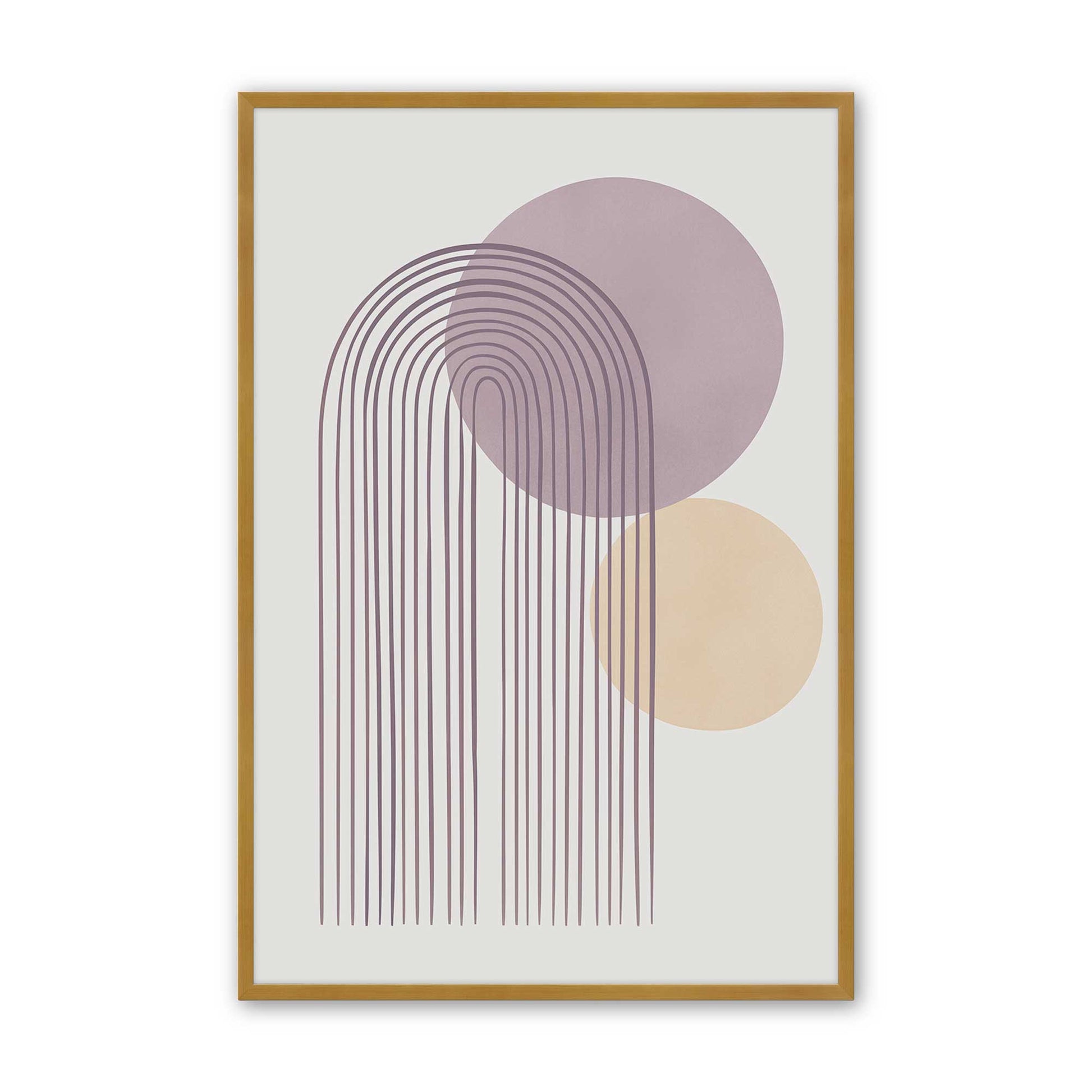 [Color:Polished Gold], Picture of art in a Polished Gold frame