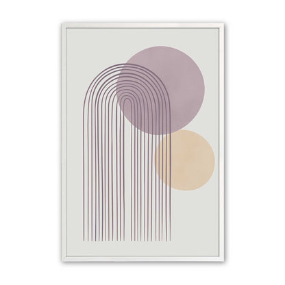 [Color:Opaque White], Picture of art in a Opaque White frame