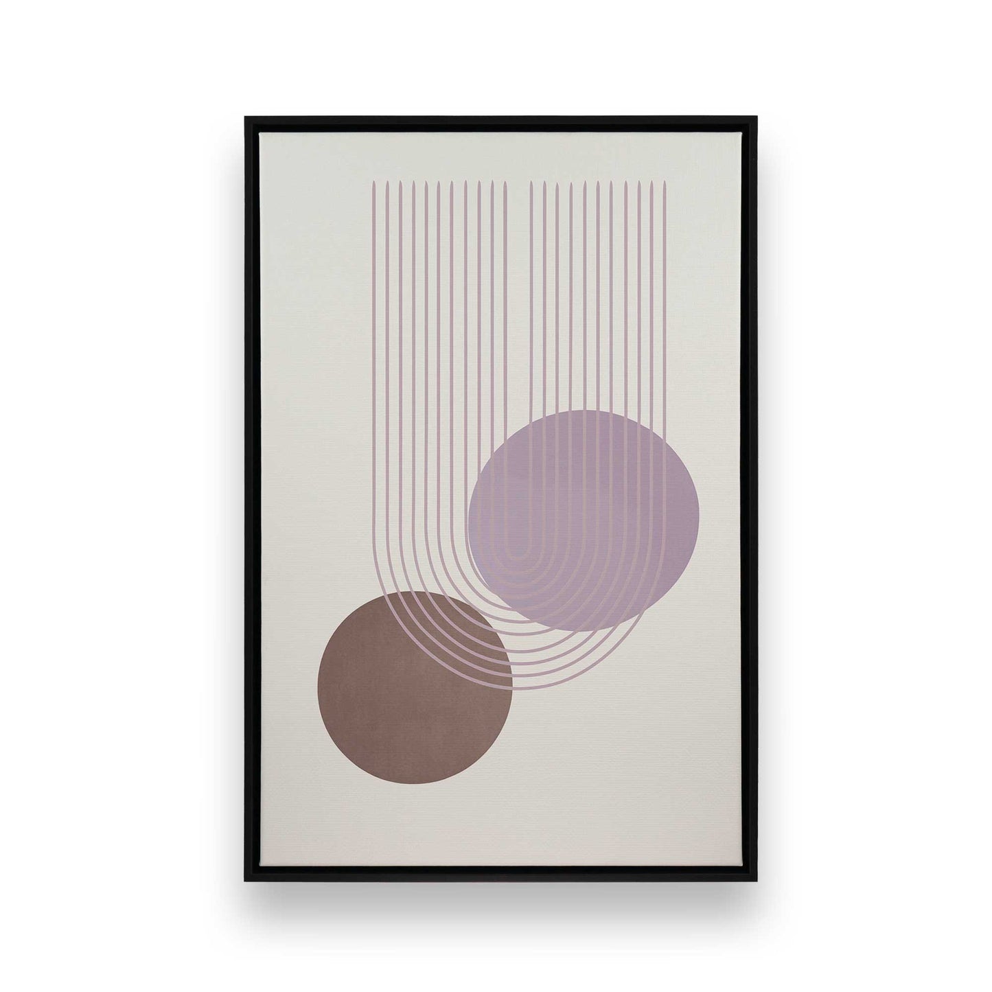 [Color:Satin Black], Picture of art in a Satin Black frame