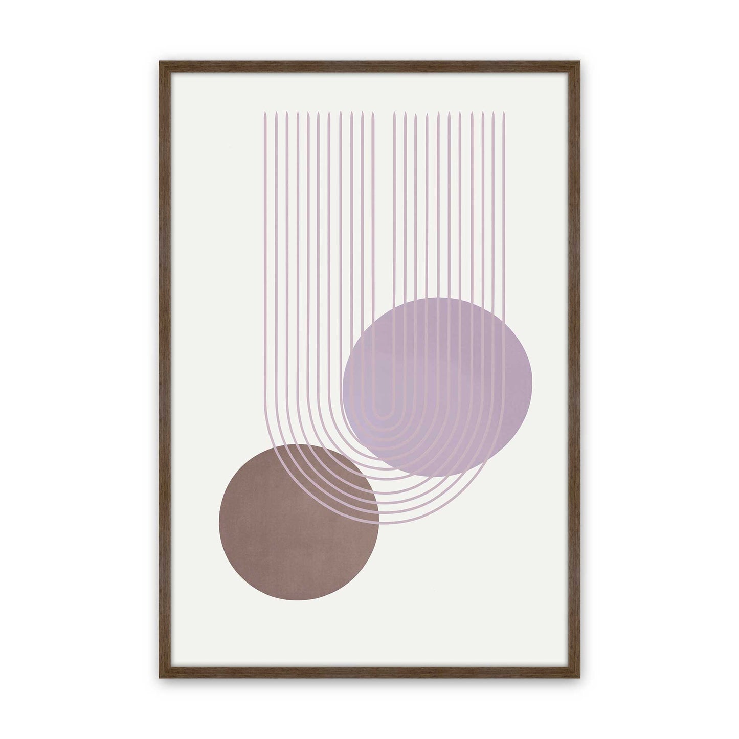 [Color:Walnut], Picture of art in a Walnut frame