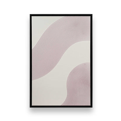 [Color:Satin Black], Picture of art in a Satin Black frame