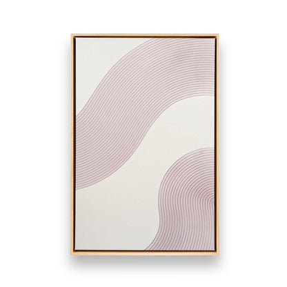 [Color:American Maple], Picture of art in a American Maple frame
