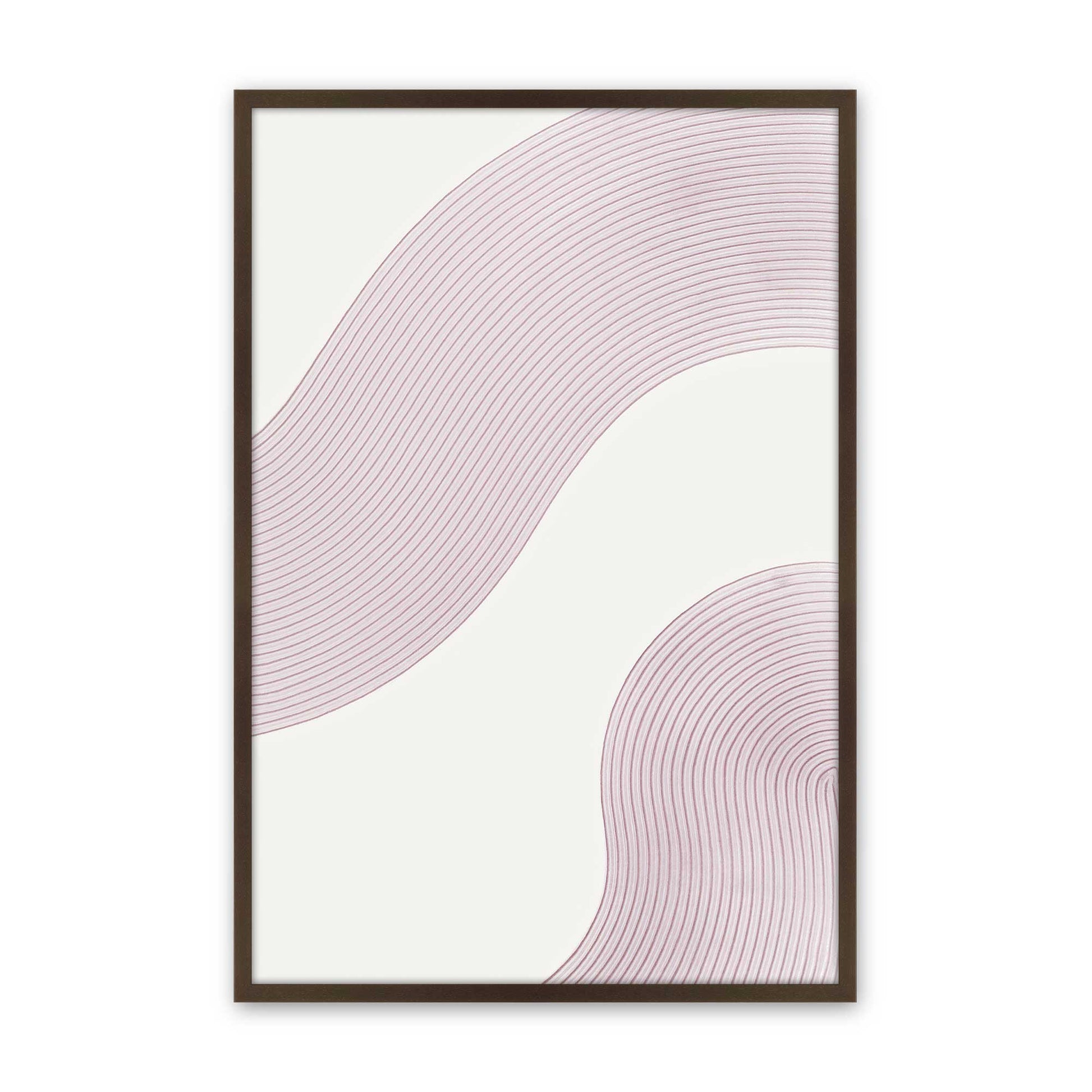 [Color:Belvinder Brown], Picture of art in a Belvinder Brown frame
