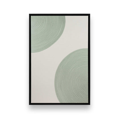 [Color:Satin Black], Picture of art in a Satin Black frame
