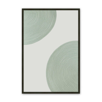 [Color:Satin Black], Picture of art in a Satin Black frame