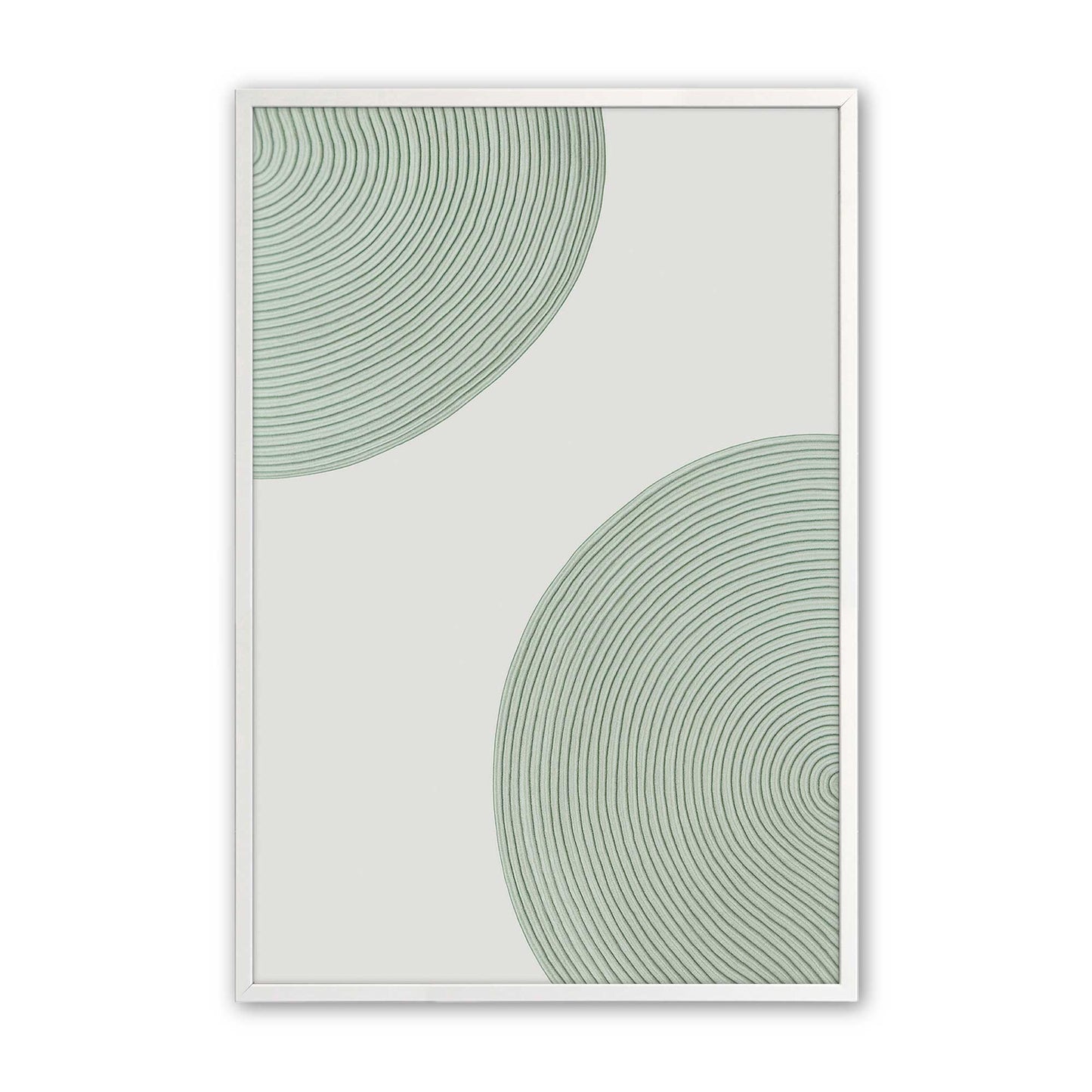 [Color:Opaque White], Picture of art in a Opaque White frame