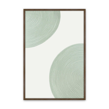 [Color:Walnut], Picture of art in a Walnut frame