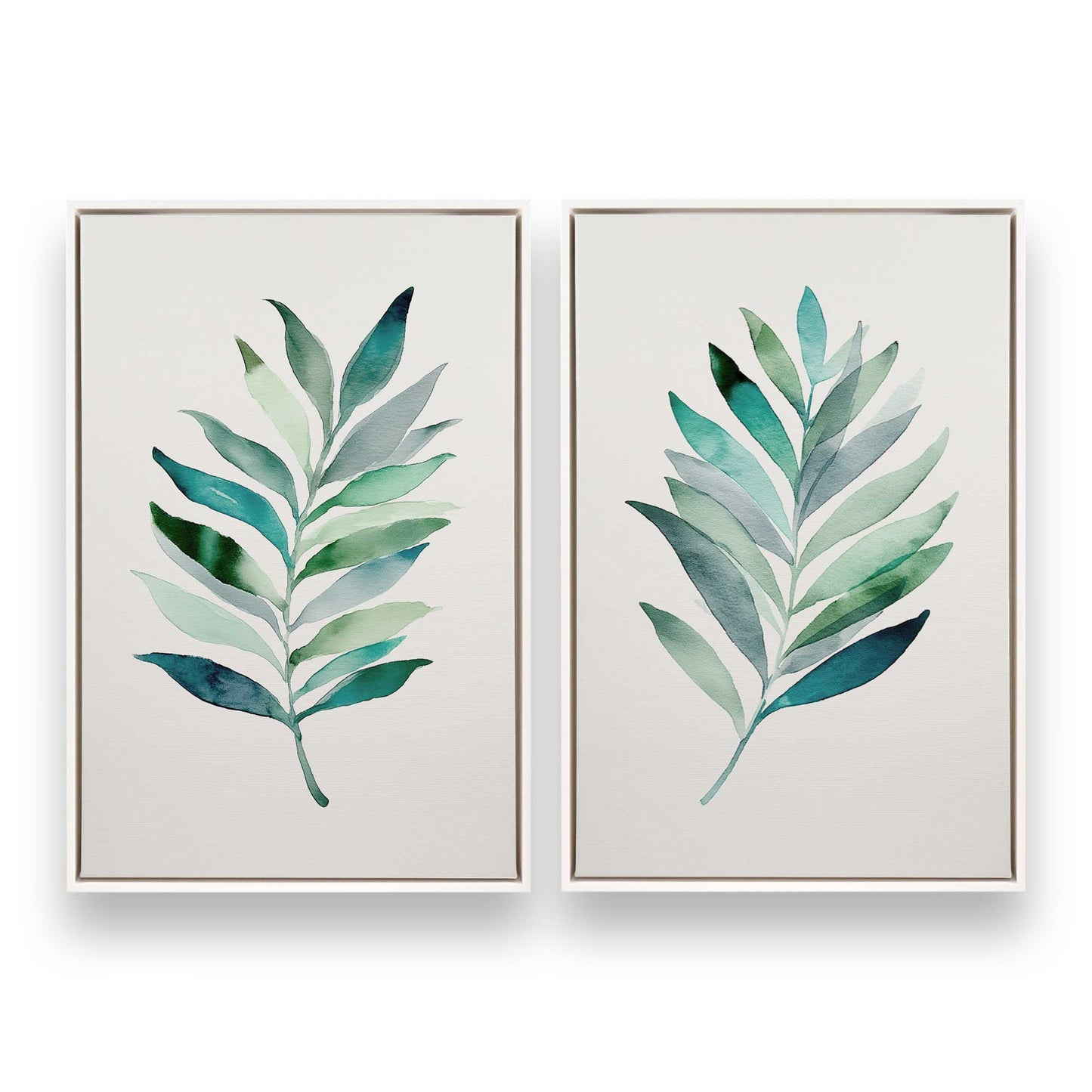 [Color:Opaque White], Picture of art in a White frame