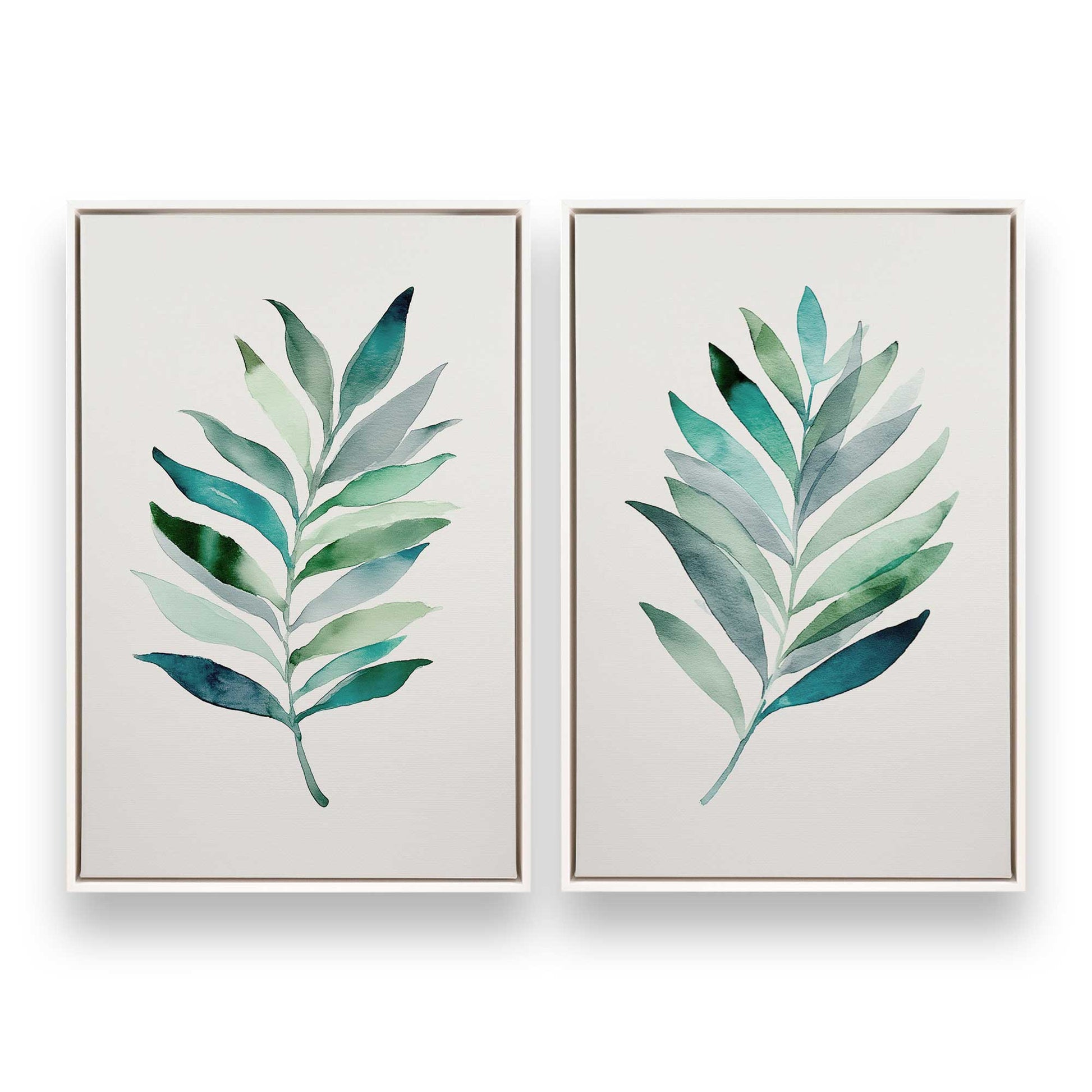 [Color:Opaque White], Picture of art in a White frame