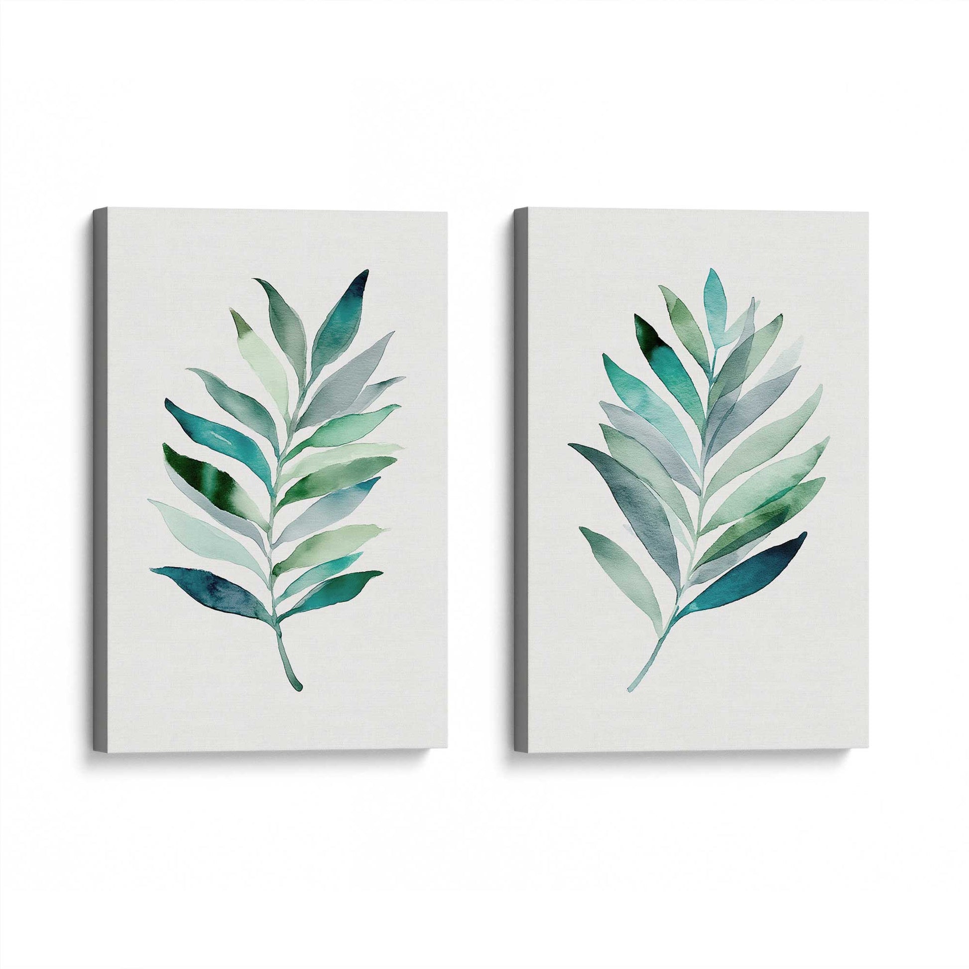 [Color:Stretched Canvas], Picture of art at an angle