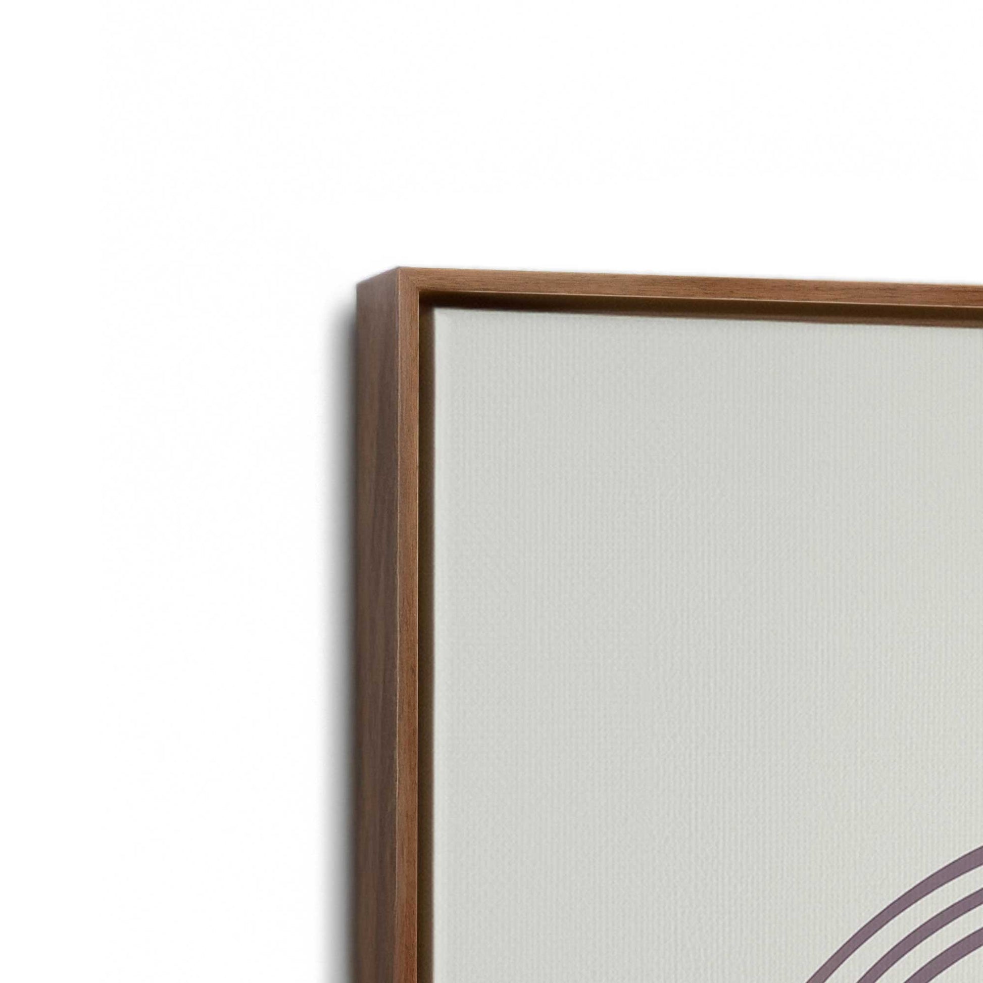 [Color:Walnut], Picture of the corner of the art
