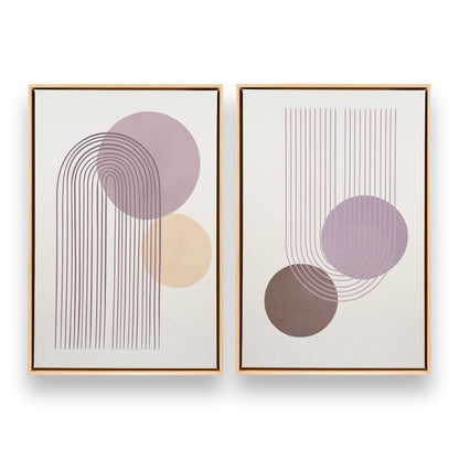[Color:American Maple], Picture of art in a American Maple frame