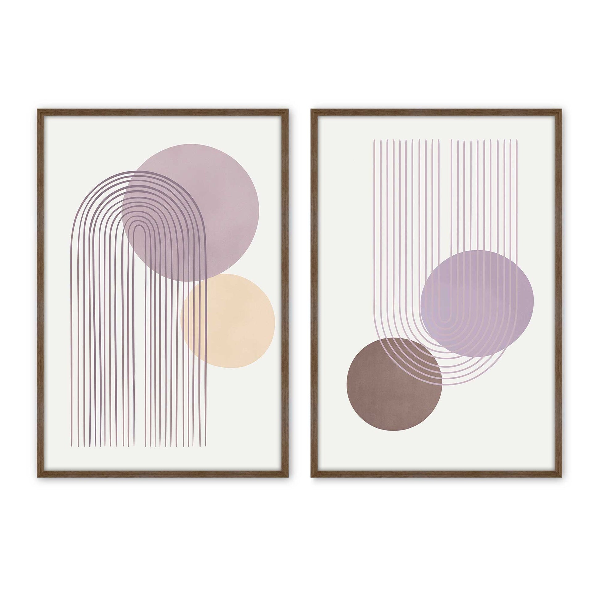 [Color:Walnut], Picture of art in a Walnut frame