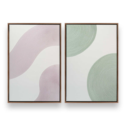 [Color:Walnut], Picture of art in a Walnut frame