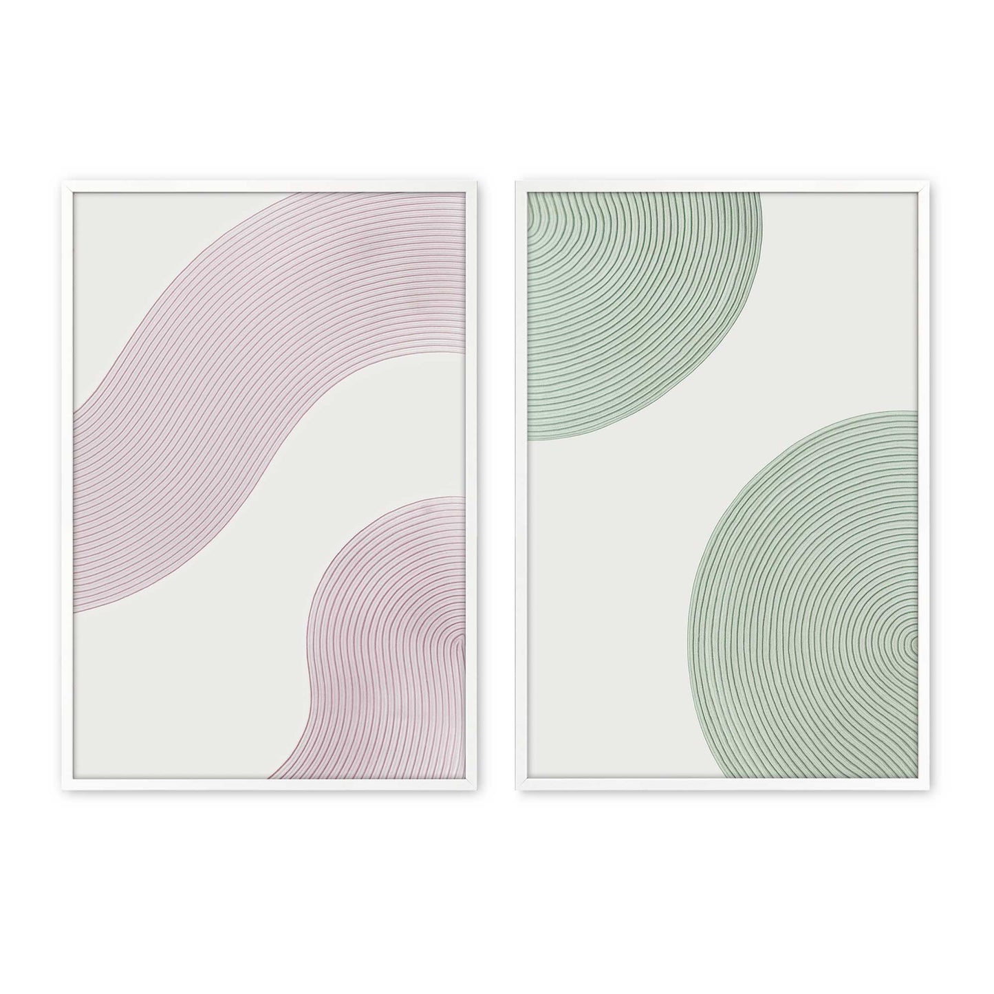 [Color:Opaque White], Picture of art in a Opaque White frame