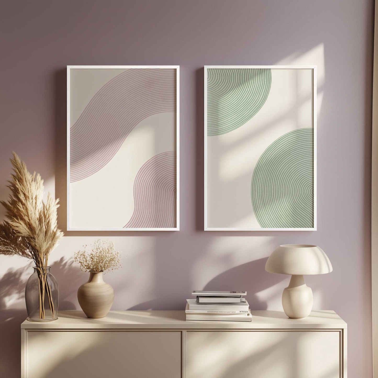[Color:American Maple], Picture of art in a American Maple frame