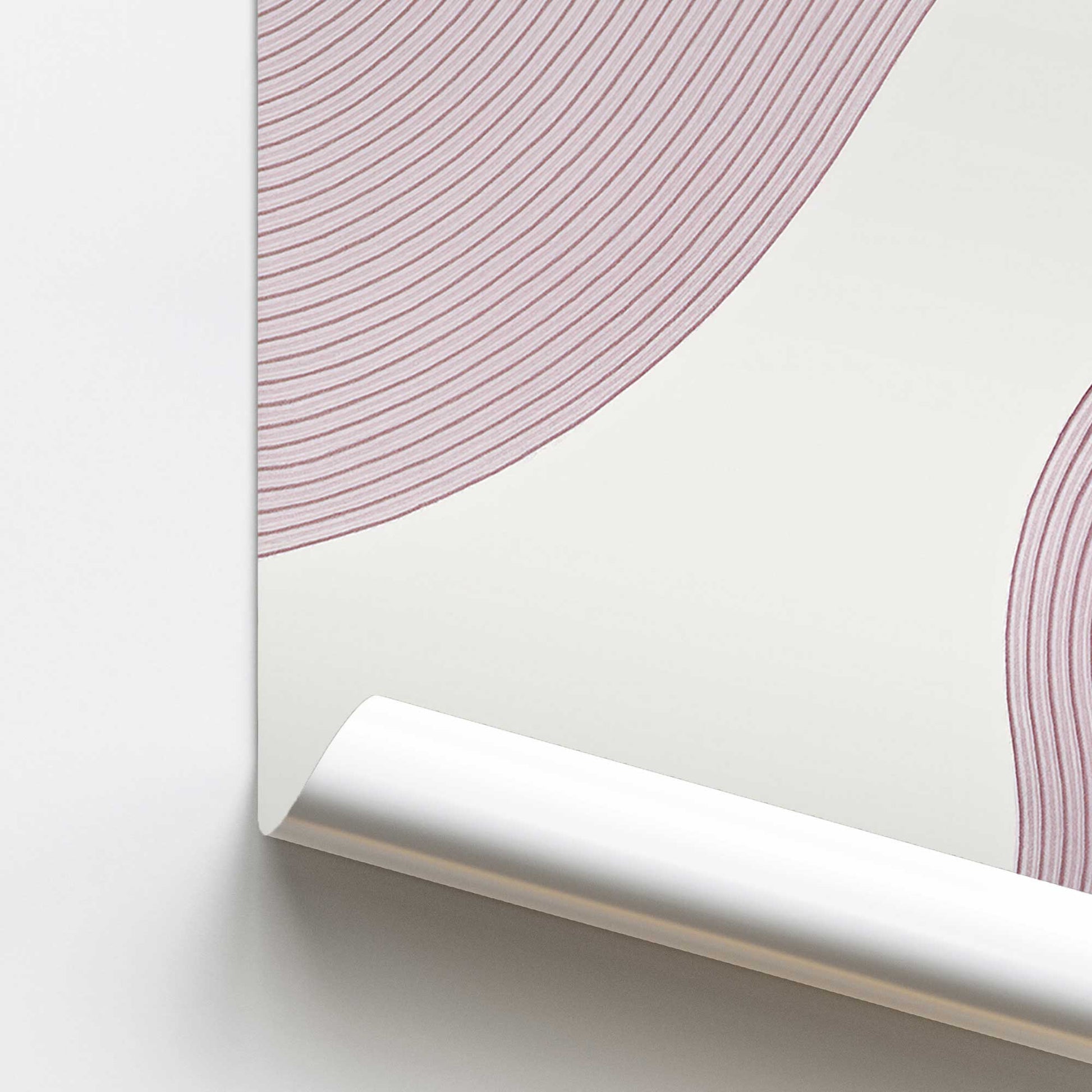 [color:Rolled Print], Picture of close up of art