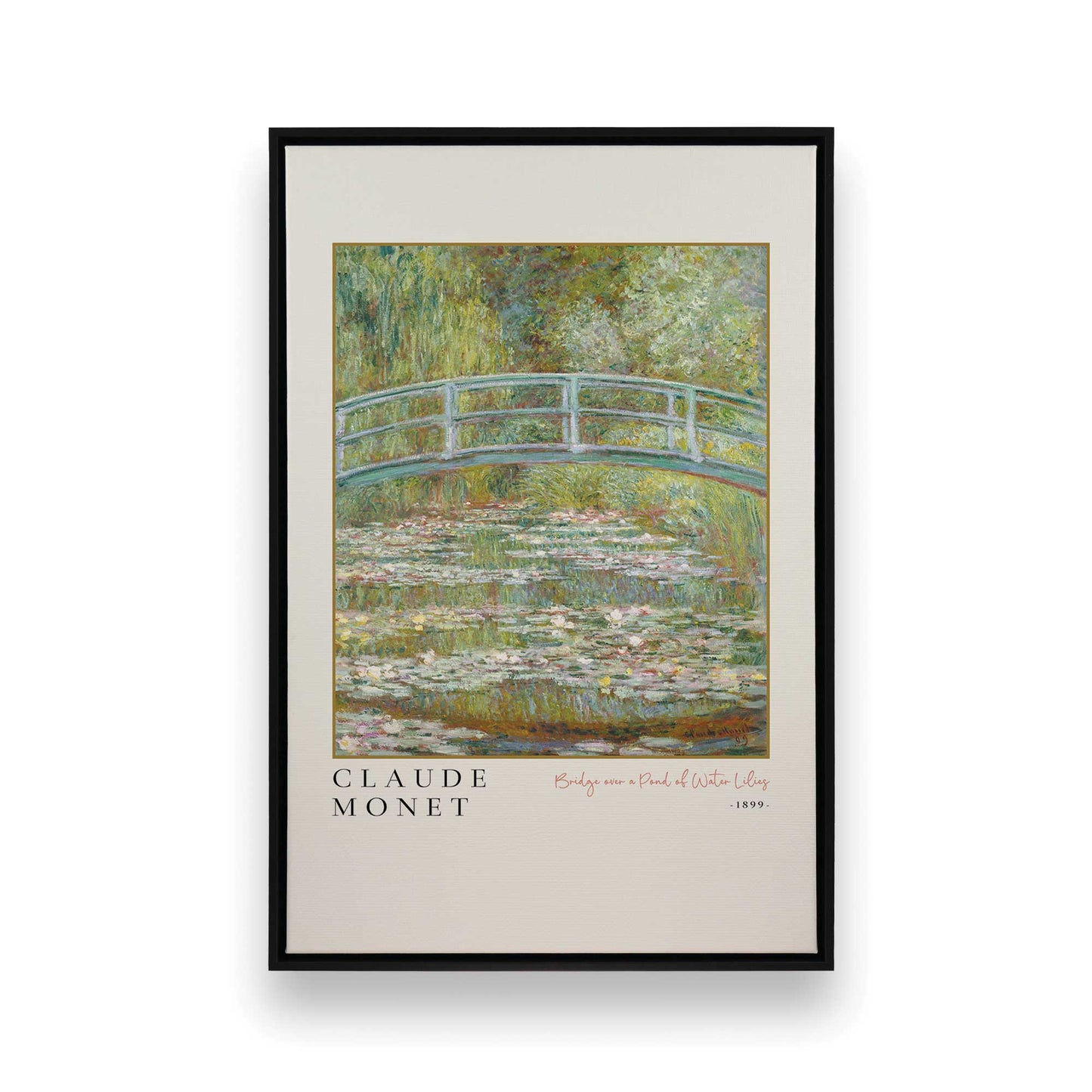 [Color:Satin Black], Picture of art in a Satin Black frame