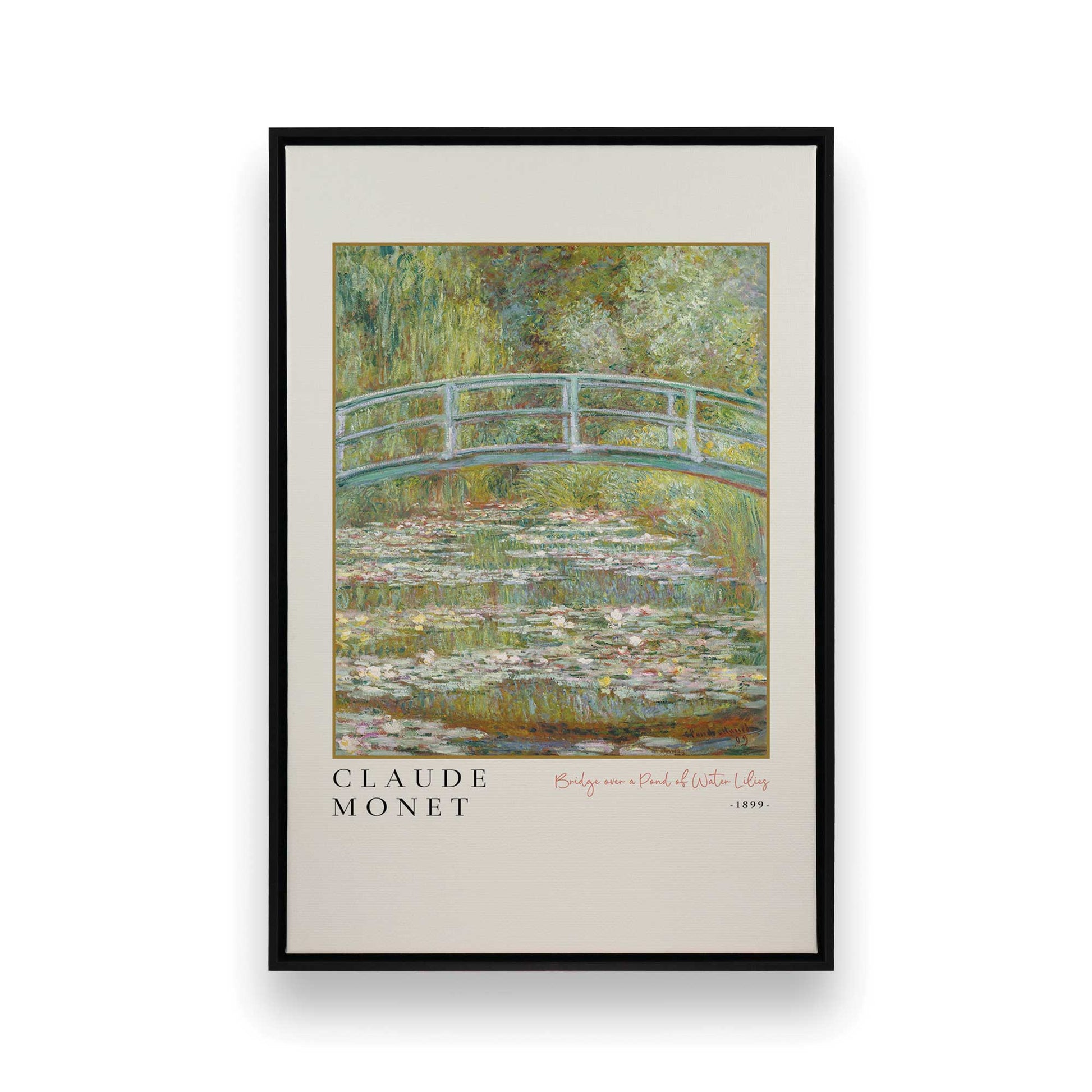 [Color:Satin Black], Picture of art in a Satin Black frame