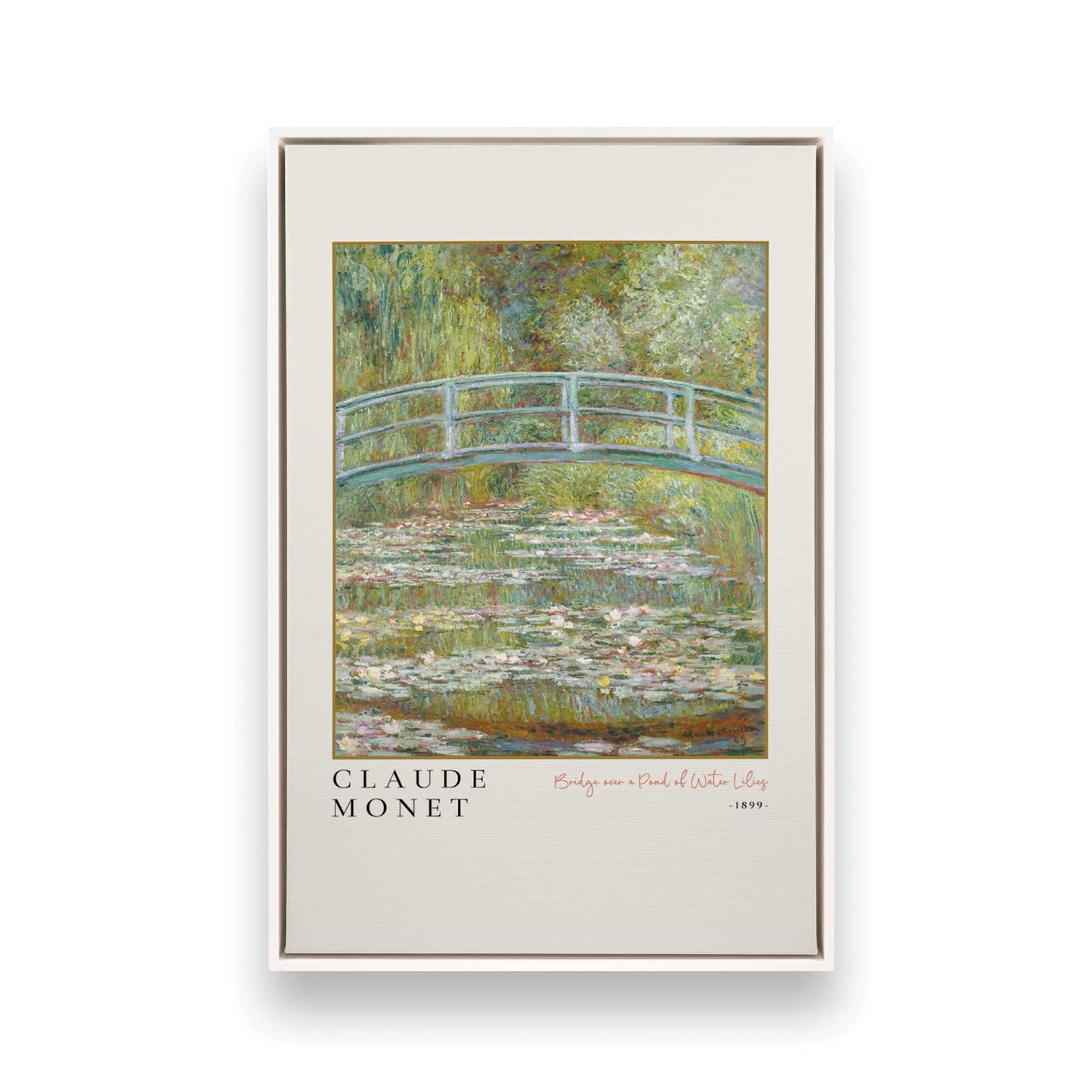 [Color:Opaque White], Picture of art in a White frame