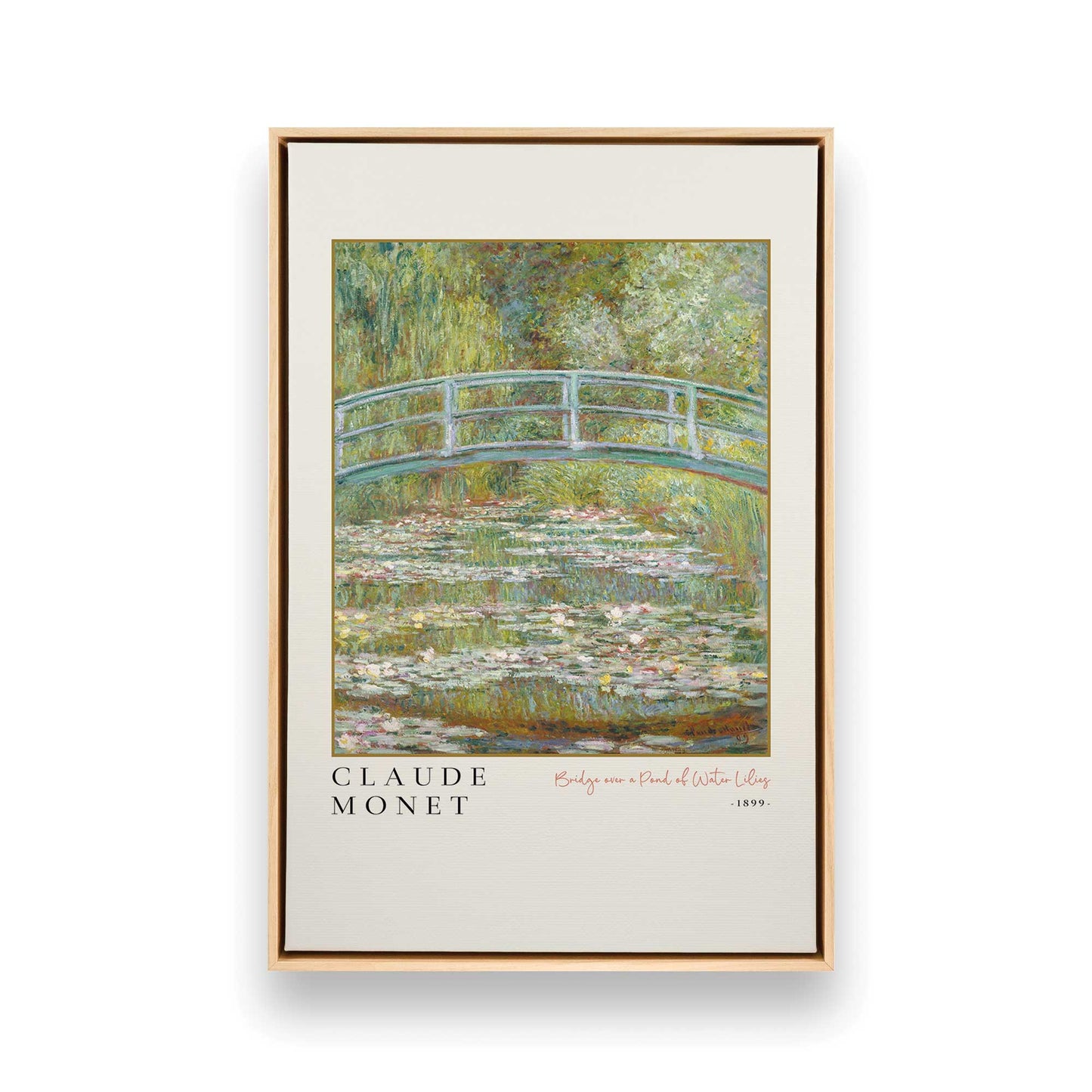 [Color:American Maple], Picture of art in a American Maple frame
