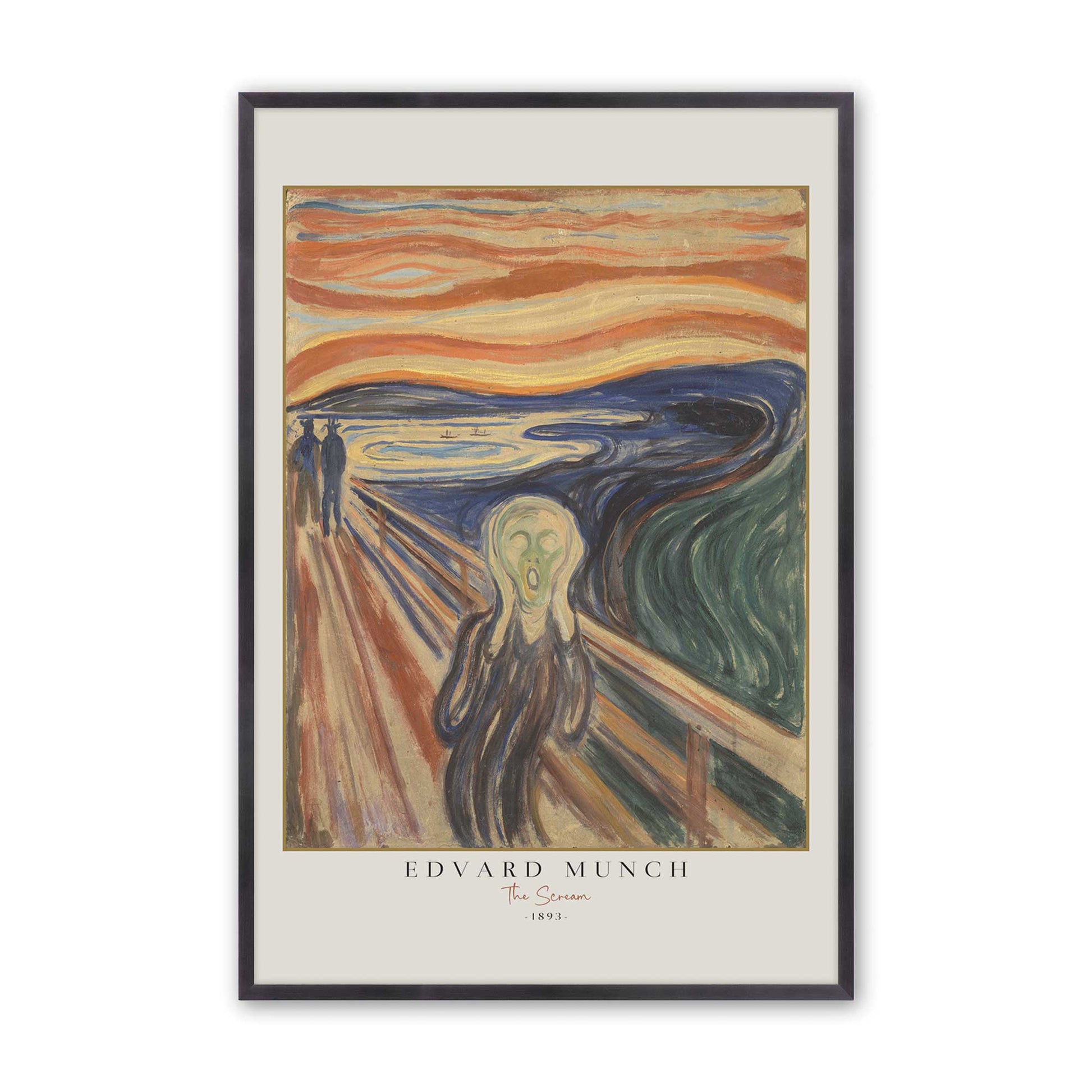 [Color:Weathered Zinc], Picture of art in a Weathered Zinc frame