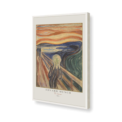 [Color:Opaque White], Picture of art in a Opaque White frame of the corner