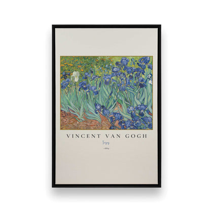 [Color:Satin Black], Picture of art in a Satin Black frame
