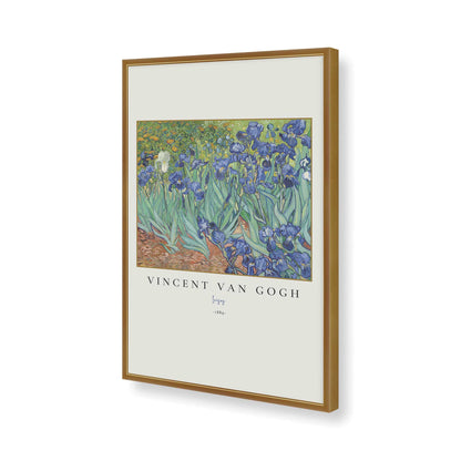 [Color:Polished Gold], Picture of art in a Polished Gold frame of the corner