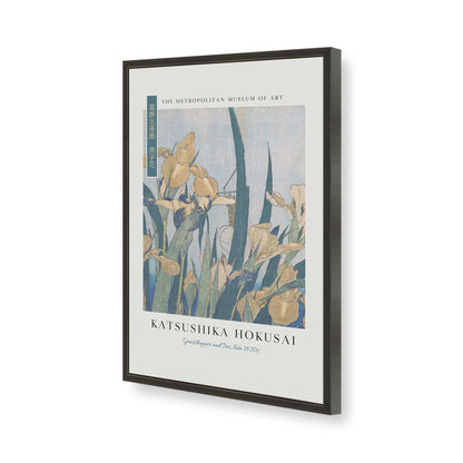 [Color:Satin Black], Picture of art in a Satin Black frame of the corner