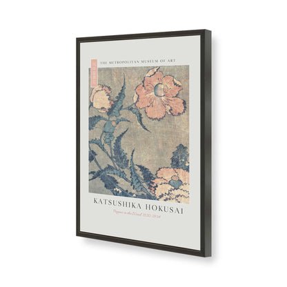 [Color:Satin Black], Picture of art in a Satin Black frame of the corner