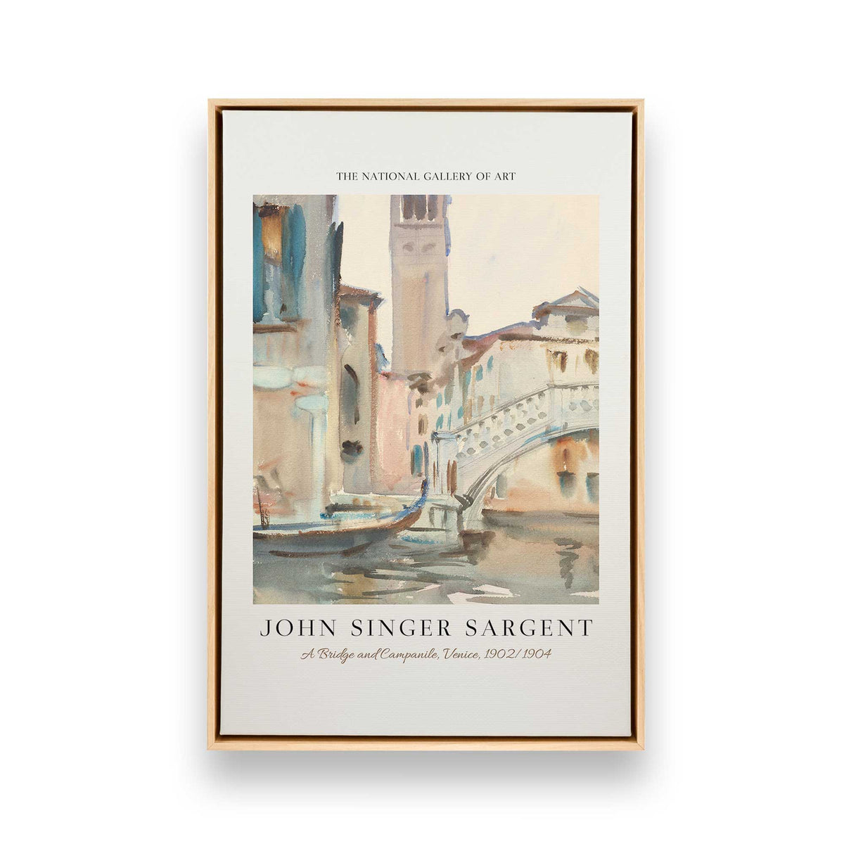 [Color:American Maple], Picture of art in a American Maple frame