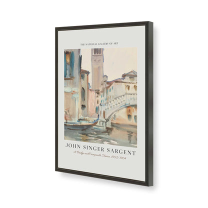 [Color:Satin Black], Picture of art in a Satin Black frame of the corner