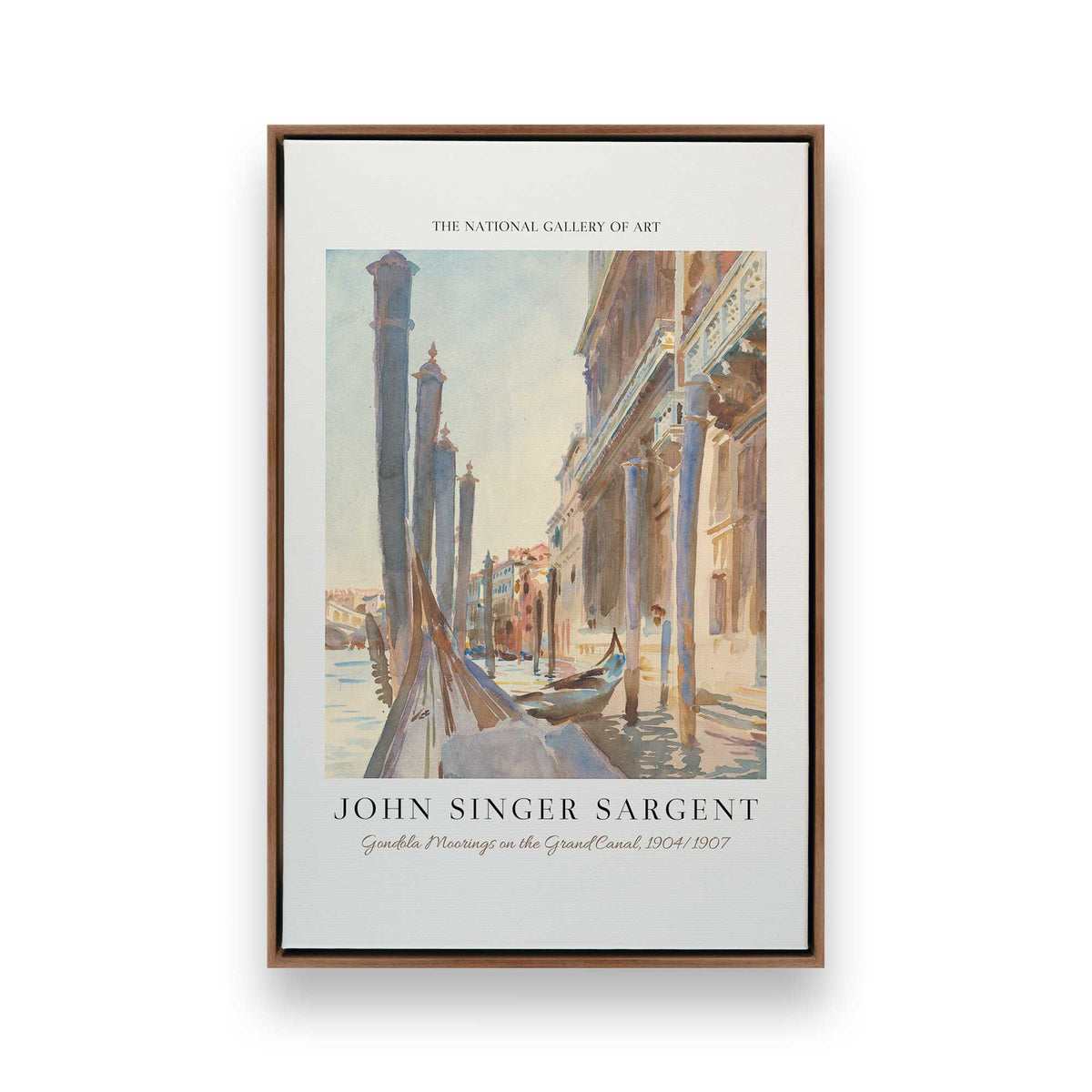[Color:Walnut], Picture of art in a Walnut frame