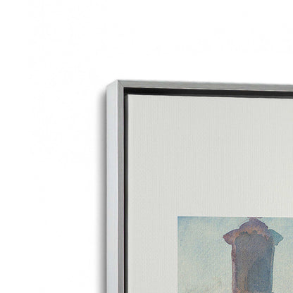 [Color:Polished Chrome], Picture of art in a Polished Chrome frame at an angle