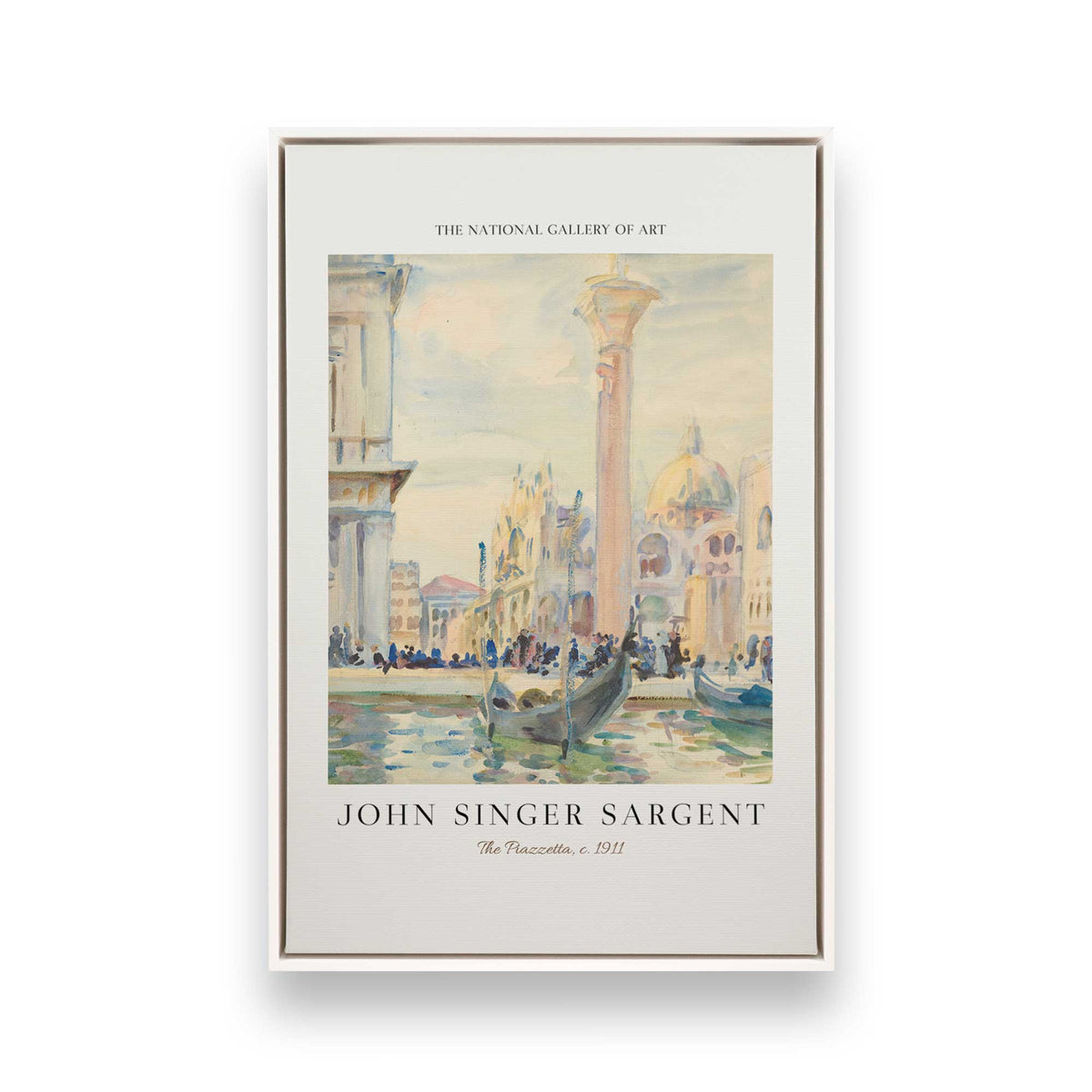 [Color:Opaque White], Picture of art in a White frame