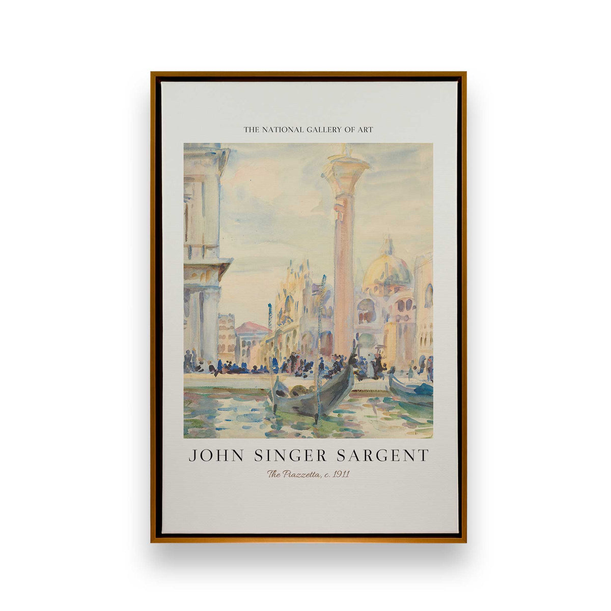 [Color:Polished Gold], Picture of art in a Polished Gold frame