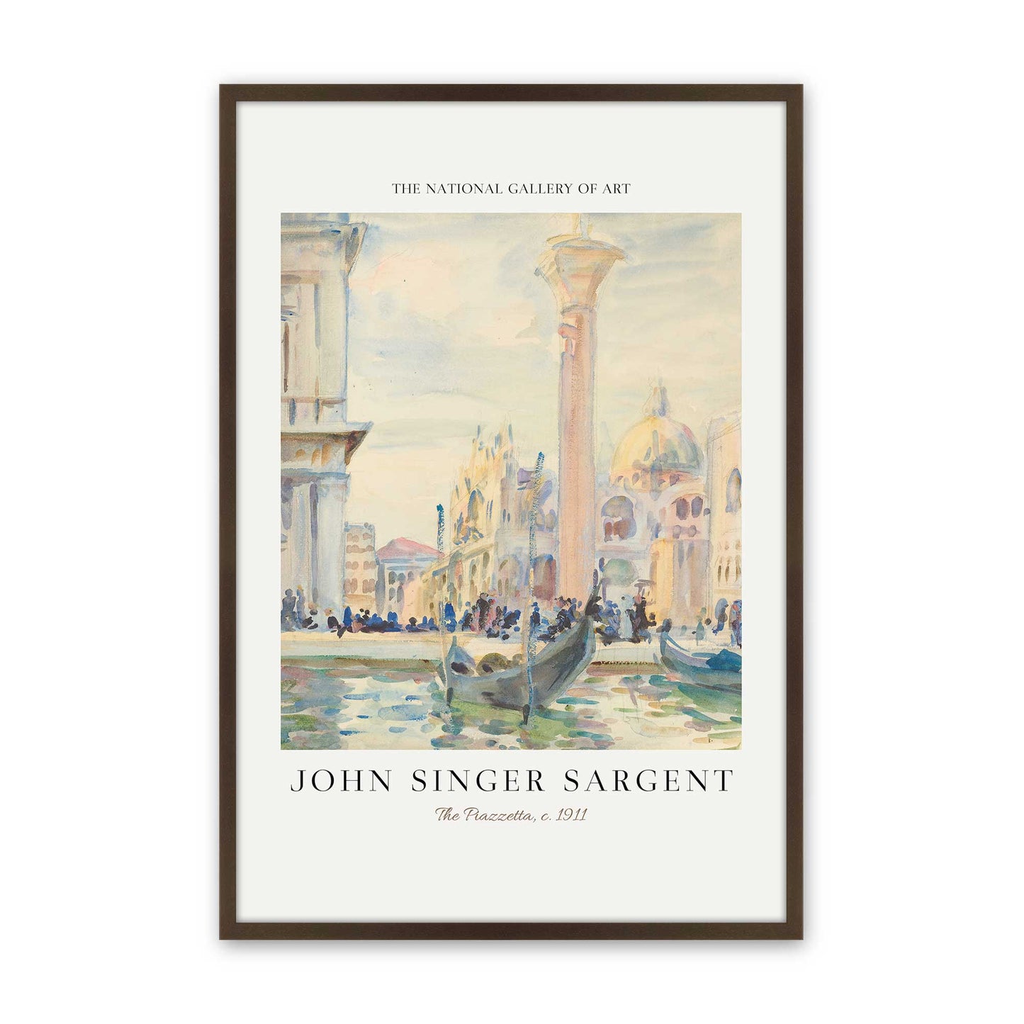 [Color:Belvinder Brown], Picture of art in a Belvinder Brown frame