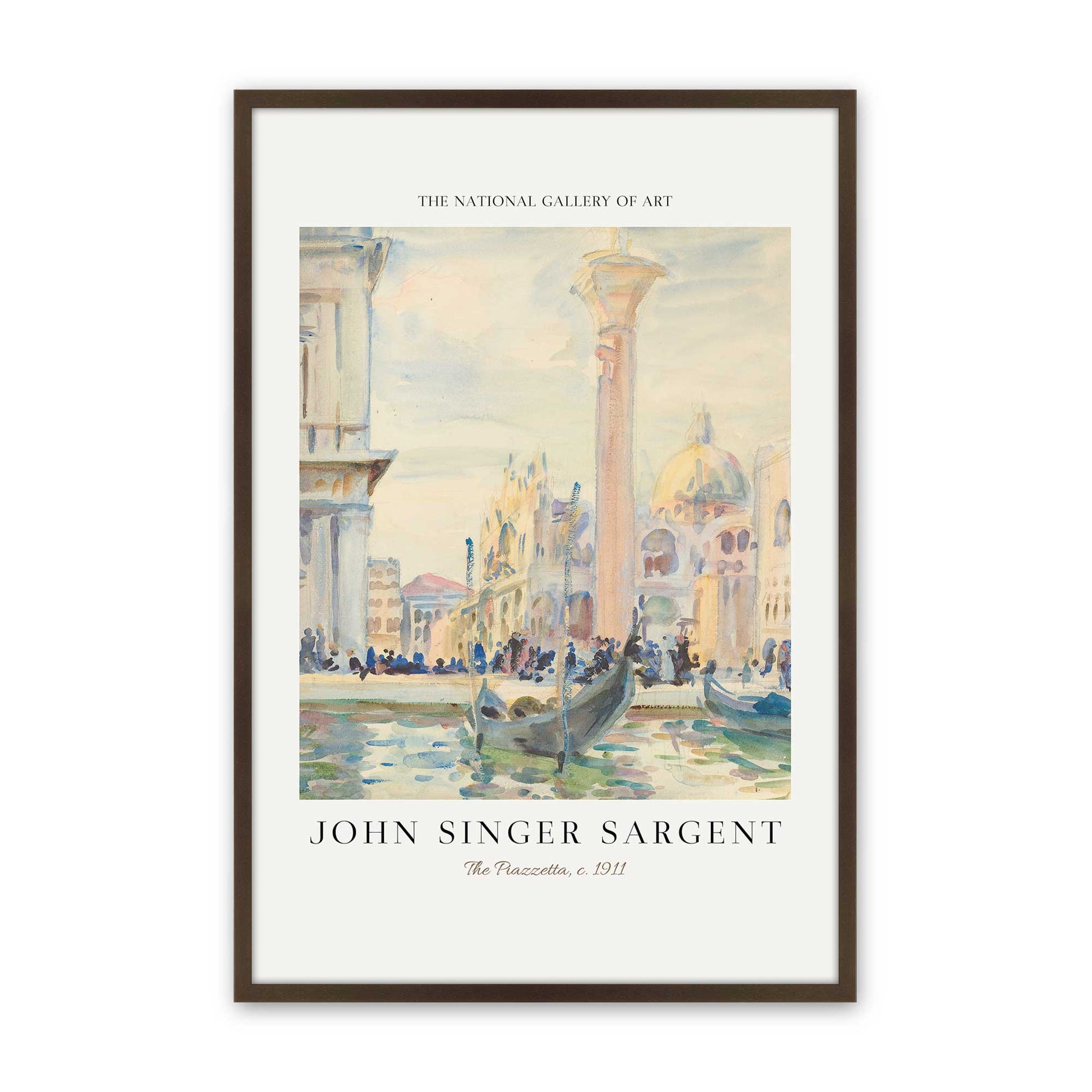 [Color:Belvinder Brown], Picture of art in a Belvinder Brown frame