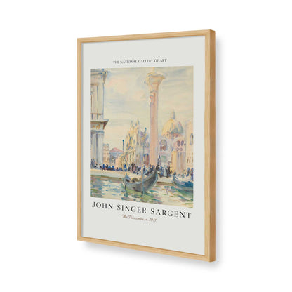 [Color:American Maple], Picture of art in a American Maple frame of the corner
