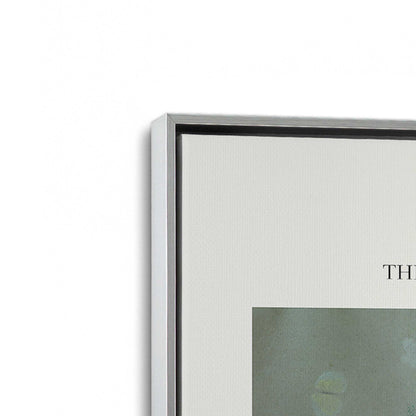 [Color:Polished Chrome], Picture of art in a Polished Chrome frame at an angle