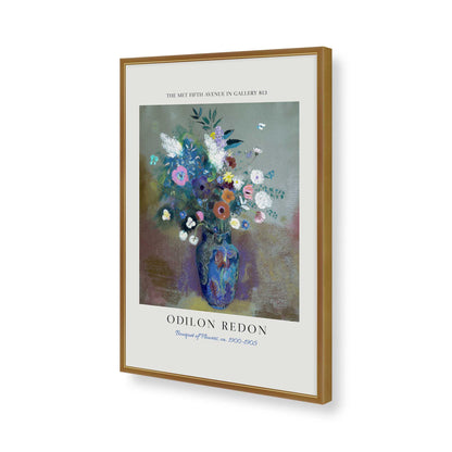 [Color:Polished Gold], Picture of art in a Polished Gold frame of the corner