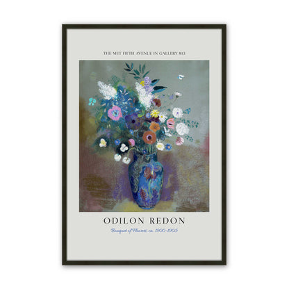 [Color:Satin Black], Picture of art in a Satin Black frame