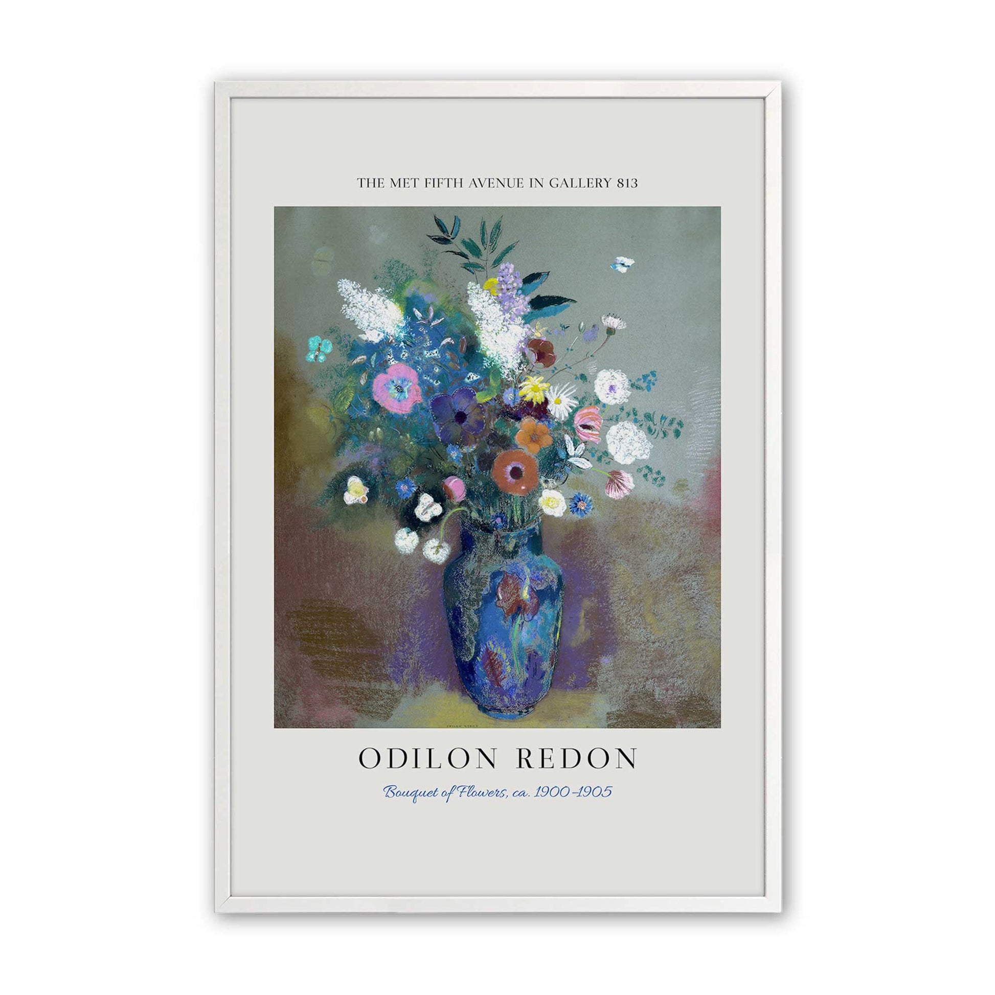 [Color:Opaque White], Picture of art in a Opaque White frame