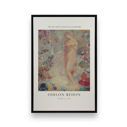 [Color:Satin Black], Picture of art in a Satin Black frame