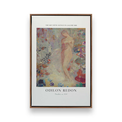 [Color:Walnut], Picture of art in a Walnut frame