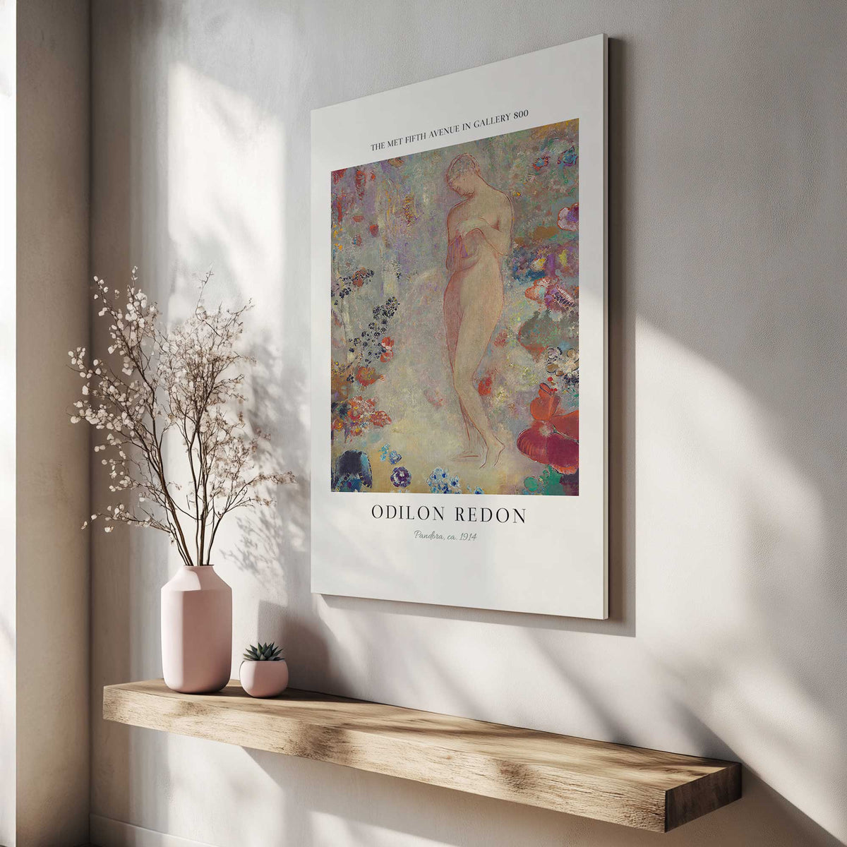 Picture of art in a room