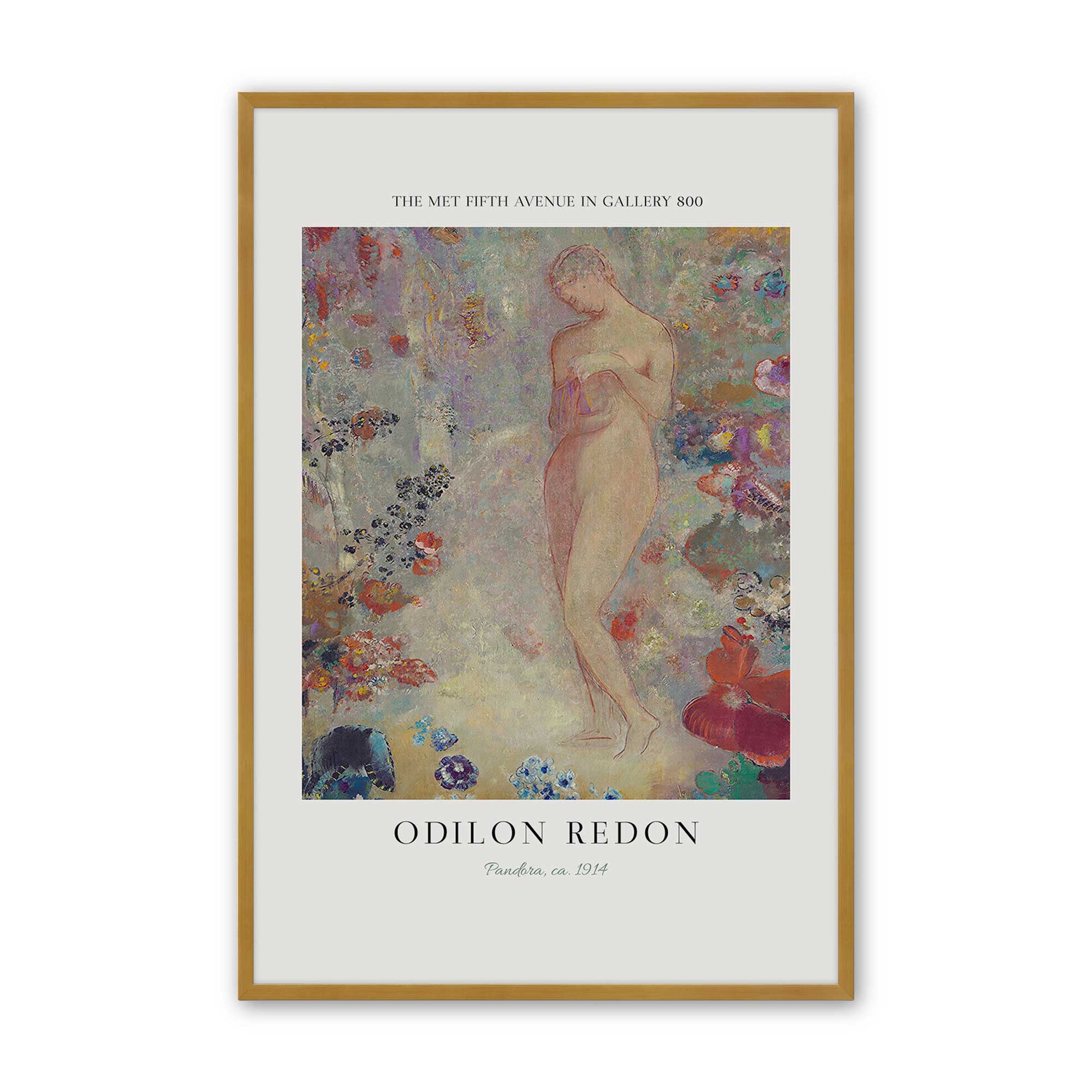 [Color:Polished Gold], Picture of art in a Polished Gold frame