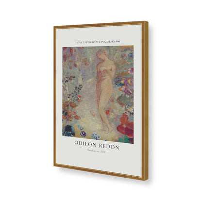 [Color:Polished Gold], Picture of art in a Polished Gold frame of the corner